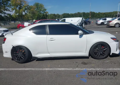 2014 Scion Tc Monogram from USA, damaged, VIN JTKJF5C70E3085686